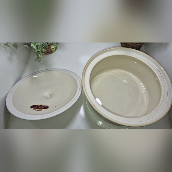 Royal Rochester Baking Dish, w/ Hand Painted Floral Design -Vntge - Picture 2 of 6